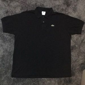Black Lacoste Polo Shirt